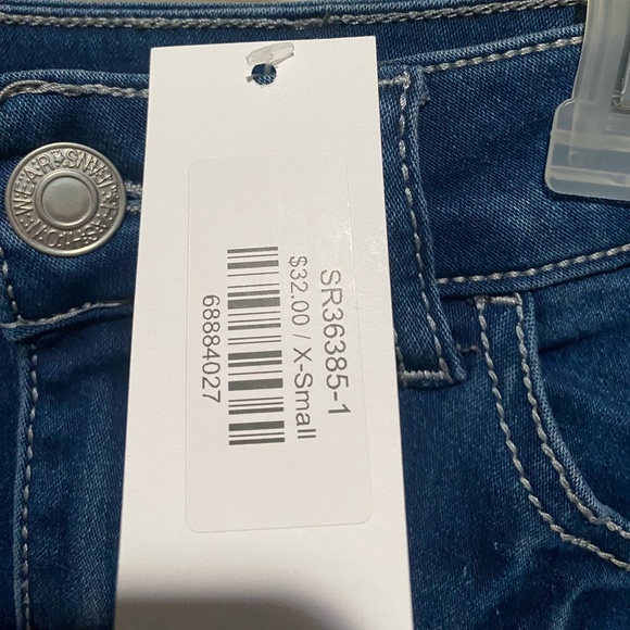 Blue Denim Skirt - Picture 4 of 6